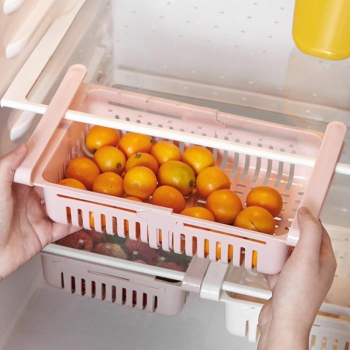 Gaveta extensiva para geladeiras