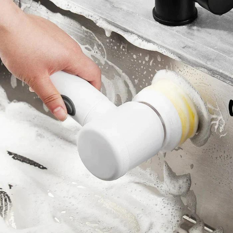Escova Elétrica de Limpeza 5 em 1 - WashMAX®