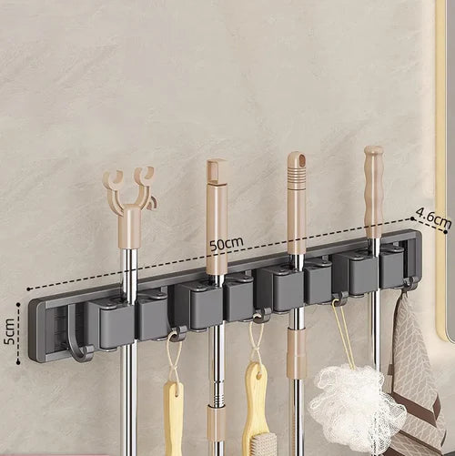 Fixador para Vassouras/Mops e rodos com Adesivo