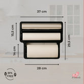 Suporte Triplo Chef - Organização e praticidade!