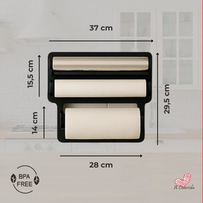 Suporte Triplo Chef - Organização e praticidade!