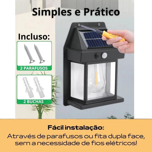 Luminária Solar Economiza+