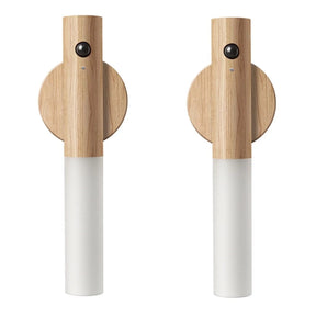 Luminária com sensor e suporte -  2 peças
