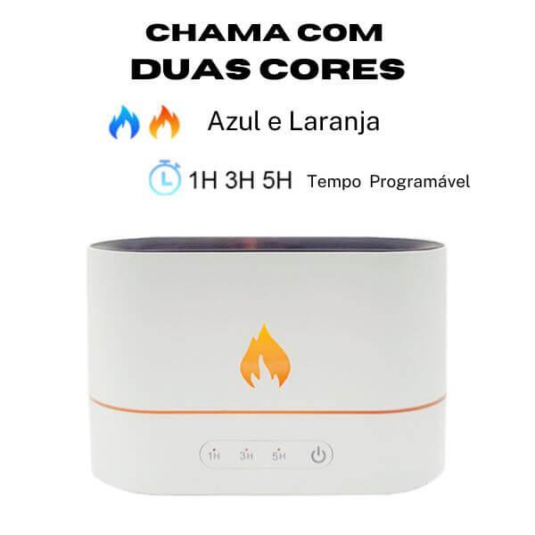 Aromatizador e Umidificador de Ambientes com Efeito de Chamas