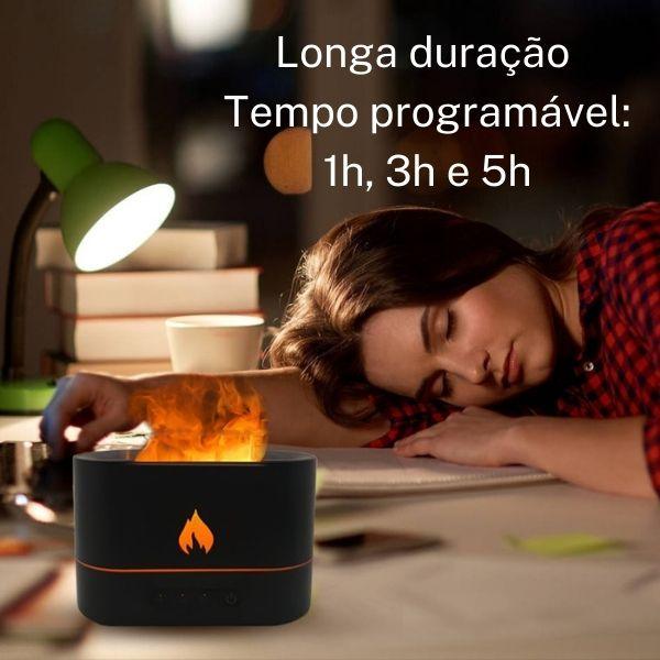 Aromatizador e Umidificador de Ambientes com Efeito de Chamas