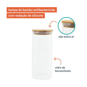 Potes Rústicos para organização