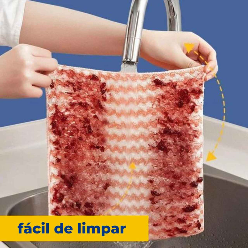 Panos Mágicos® - Microfibra Macia para Limpeza Premium