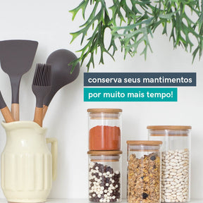Potes Rústicos para organização