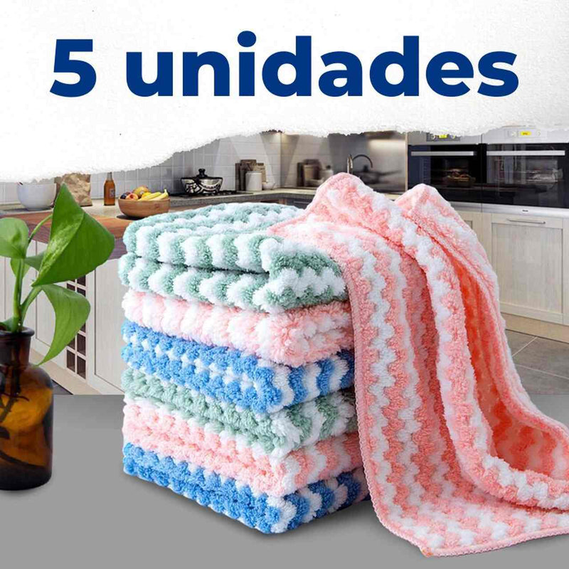 Panos Mágicos® - Microfibra Macia para Limpeza Premium