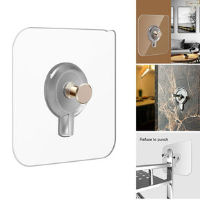 Suporte adesivo transparente - 5 Peças