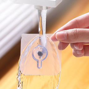 Suporte adesivo transparente - 5 Peças