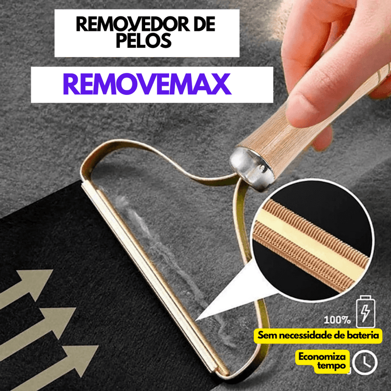 RemoveMax - Removedor de pêlos de alta eficiência