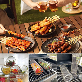 Cesta Grill Para Churrasco - Grill Top