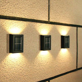 Luminária com led solar