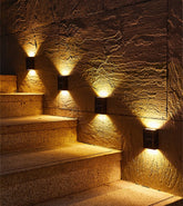 Luminária com led solar