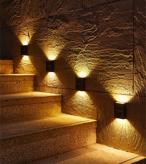 Luminária com led solar