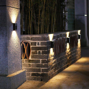 Luminária com led solar