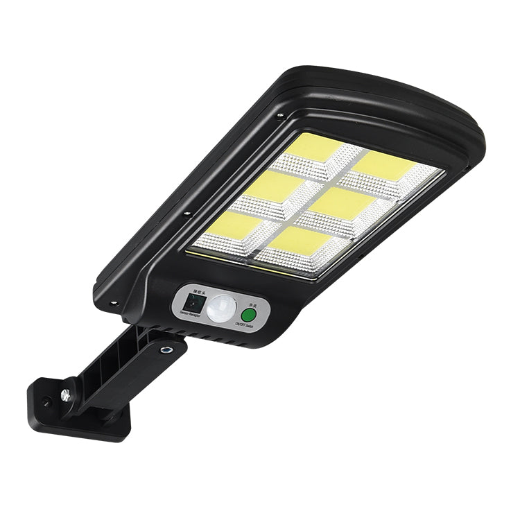 Lâmpada solar de led para áreas externas, lâmpada 120/128/160 cob com sensor de movimento, à prova d'água, segurança para jardim, pátio, caminho e quintal